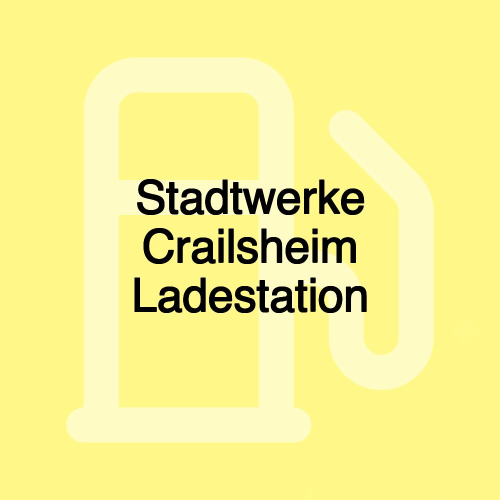 Stadtwerke Crailsheim Ladestation