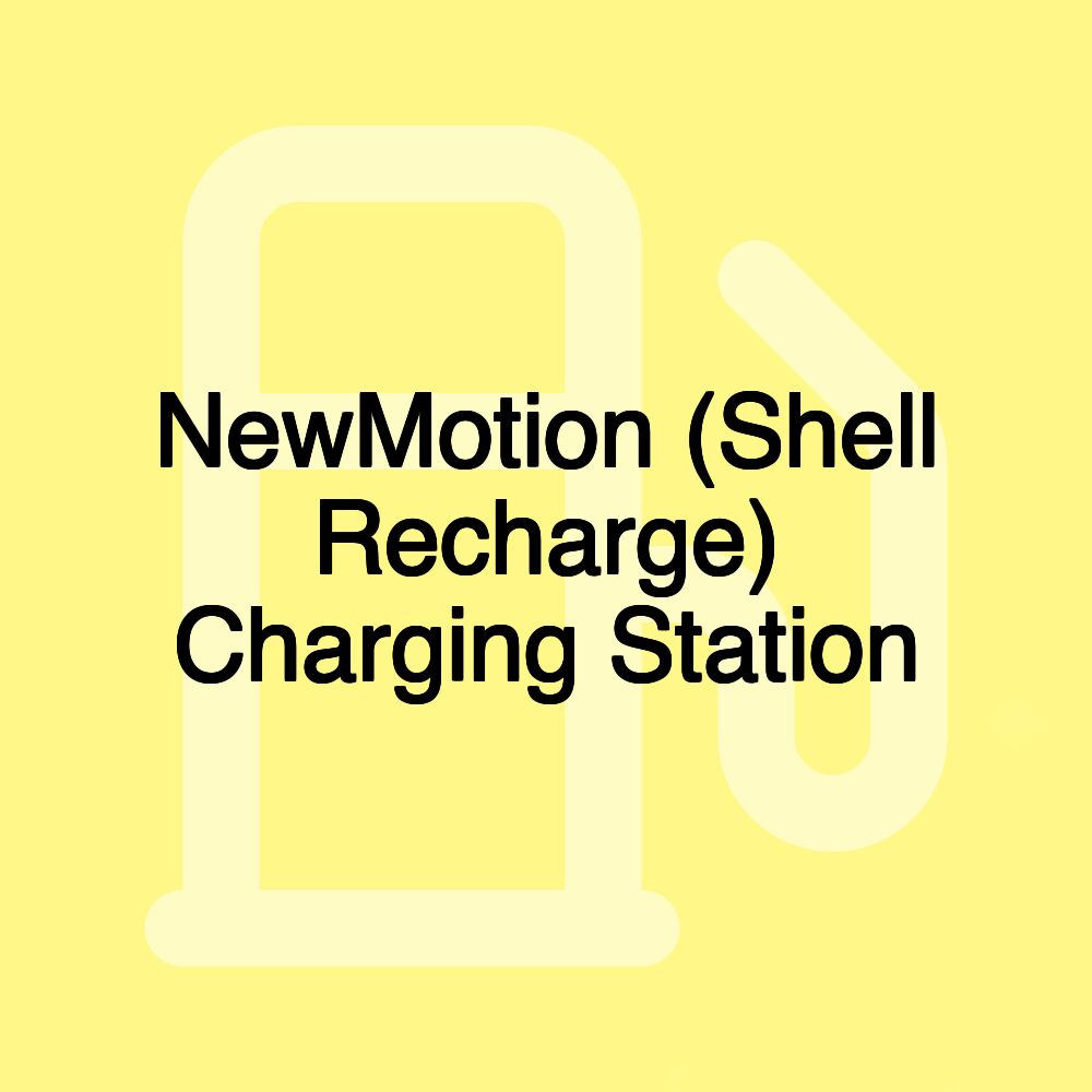 NewMotion (Shell Recharge) Charging Station