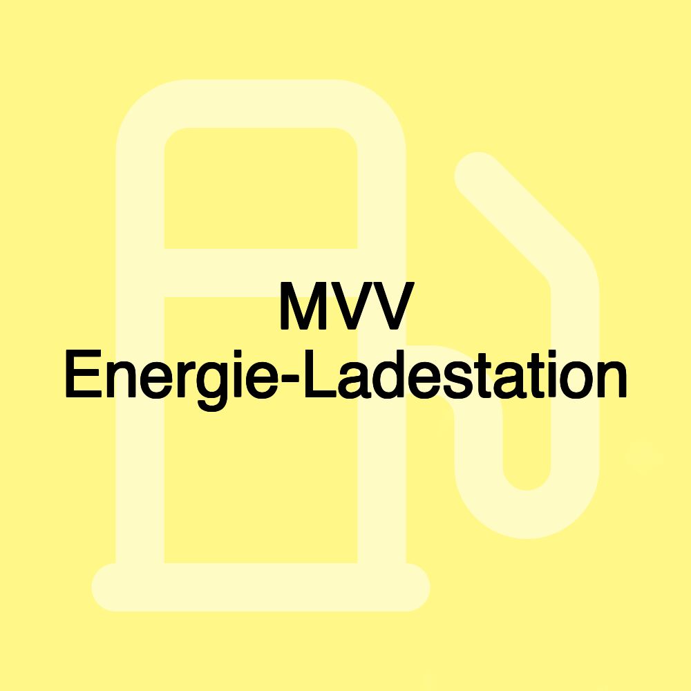 MVV Energie-Ladestation