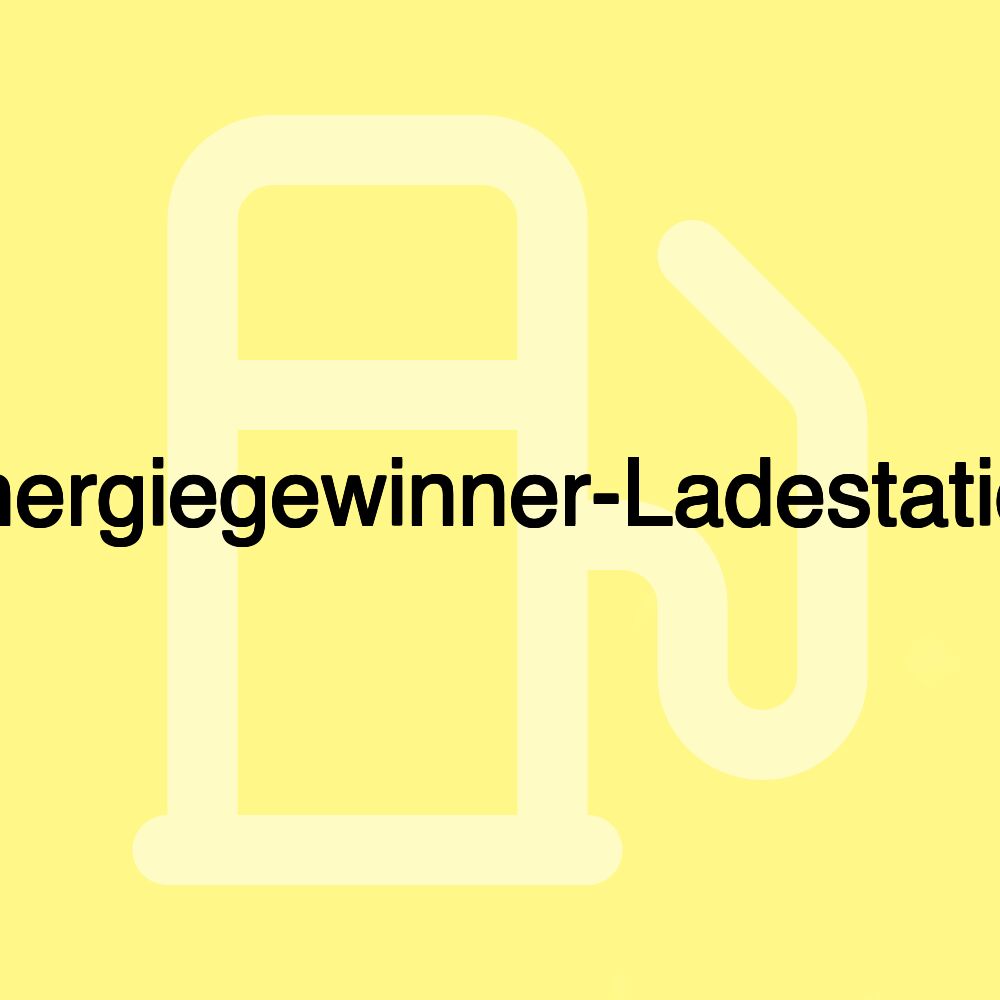 Energiegewinner-Ladestation