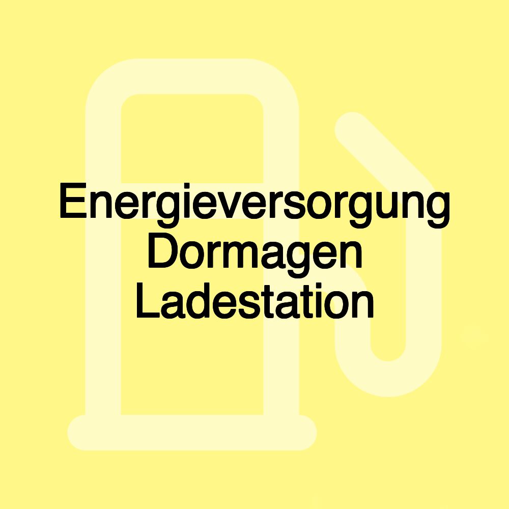 Energieversorgung Dormagen Ladestation