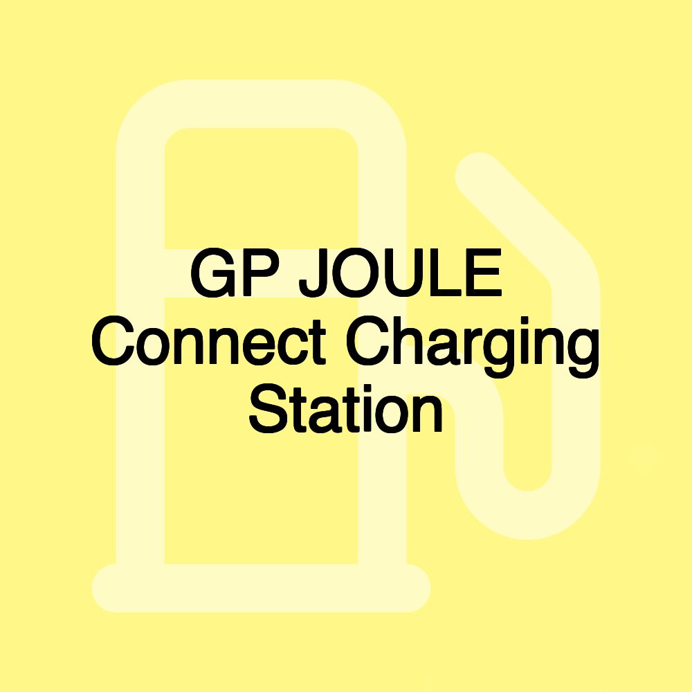 GP JOULE Connect Charging Station