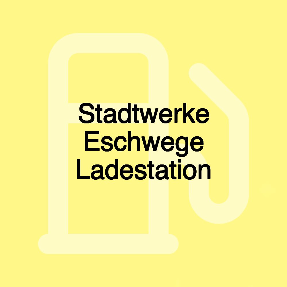 Stadtwerke Eschwege Ladestation