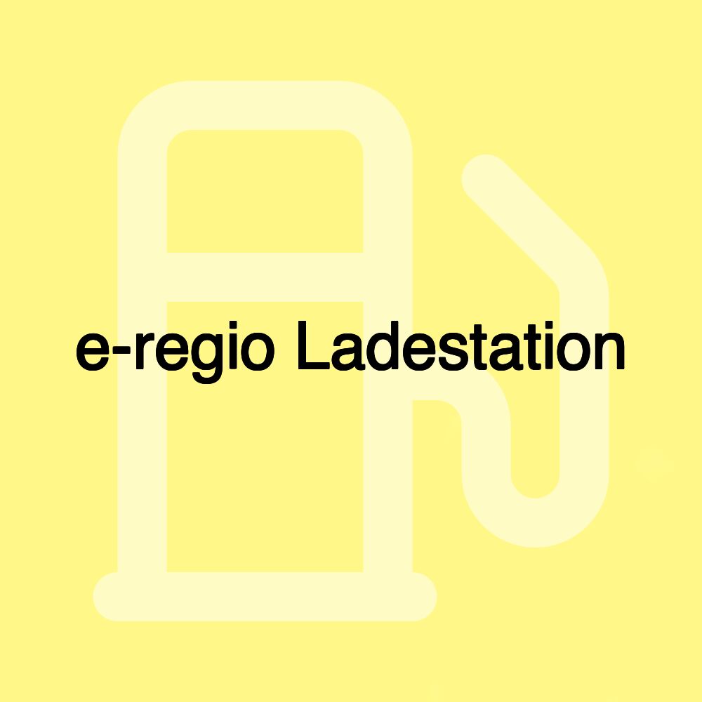 e-regio Ladestation