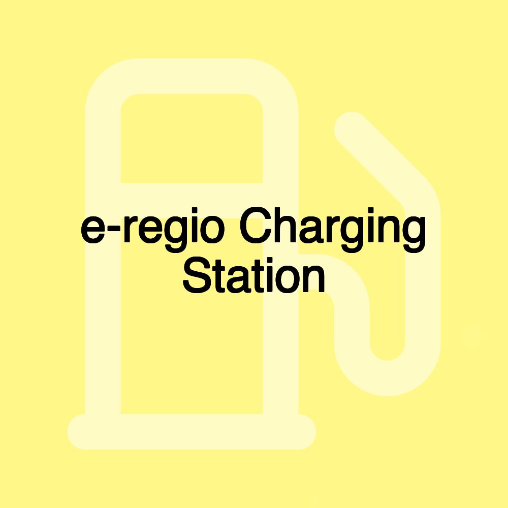 e-regio Charging Station