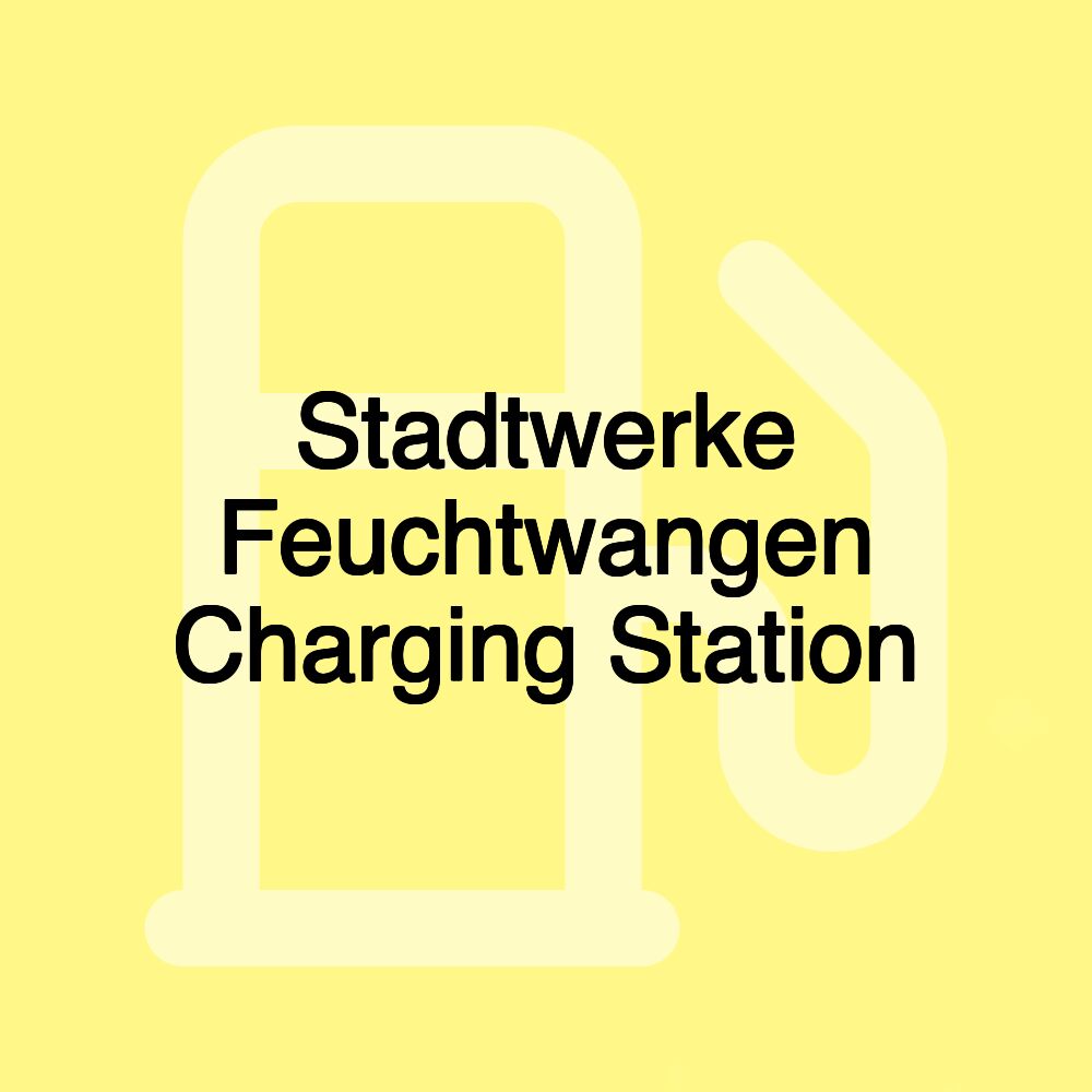 Stadtwerke Feuchtwangen Charging Station