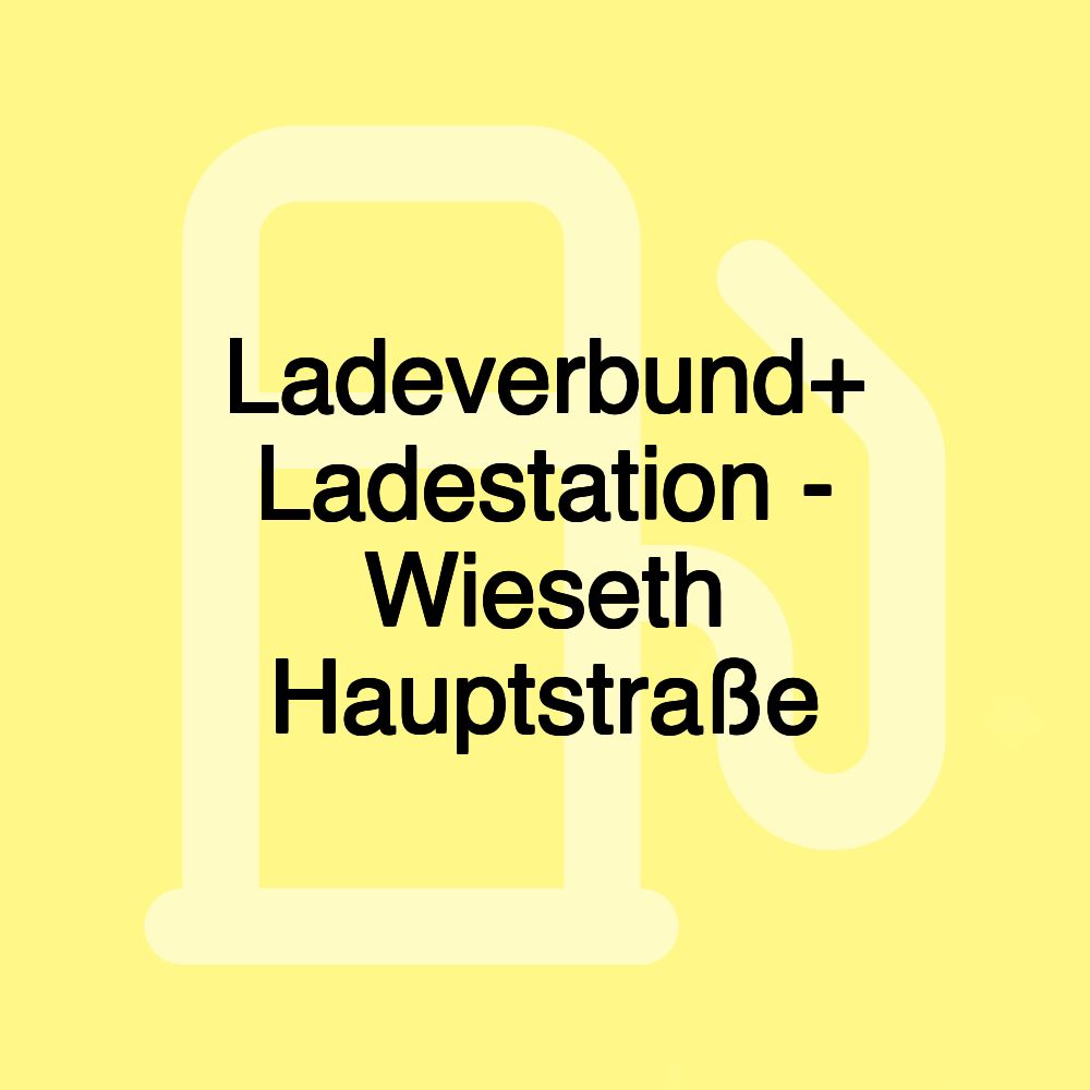 Ladeverbund+ Ladestation - Wieseth Hauptstraße