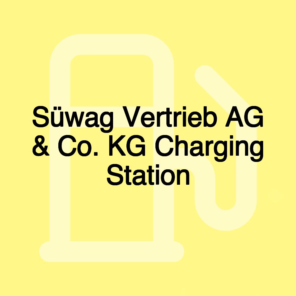 Süwag Vertrieb AG & Co. KG Charging Station