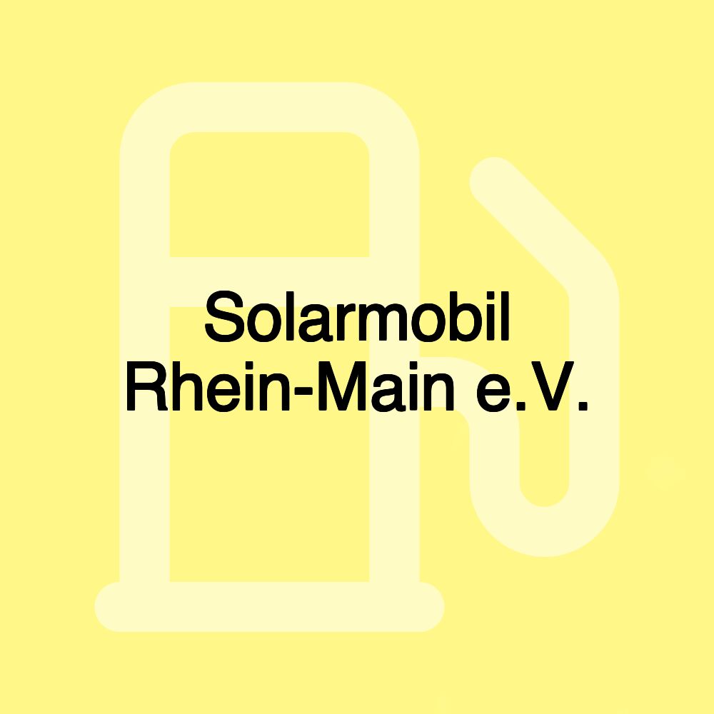 Solarmobil Rhein-Main e.V.