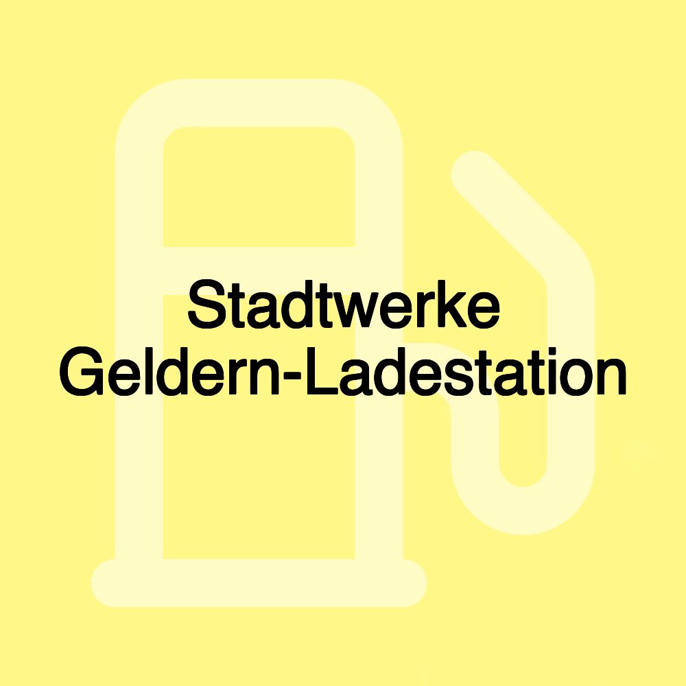 Stadtwerke Geldern-Ladestation