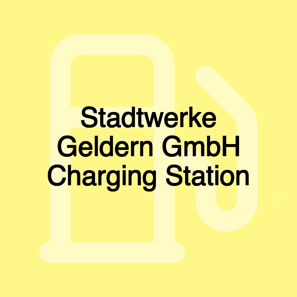 Stadtwerke Geldern GmbH Charging Station