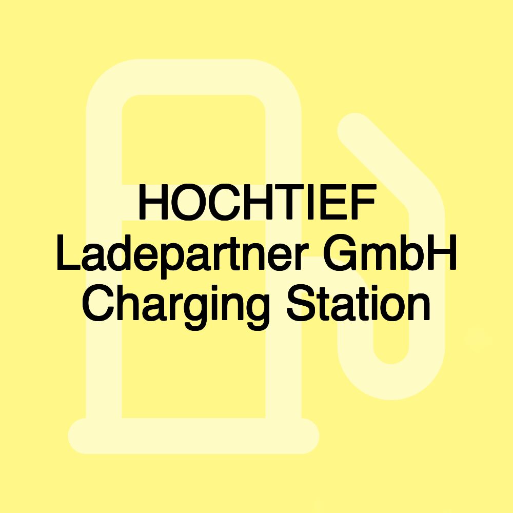 HOCHTIEF Ladepartner GmbH Charging Station