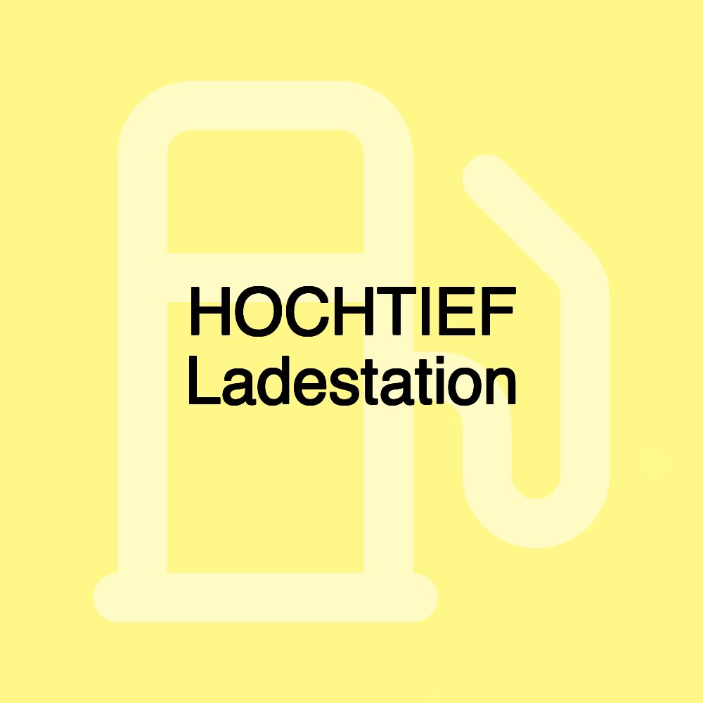 HOCHTIEF Ladestation