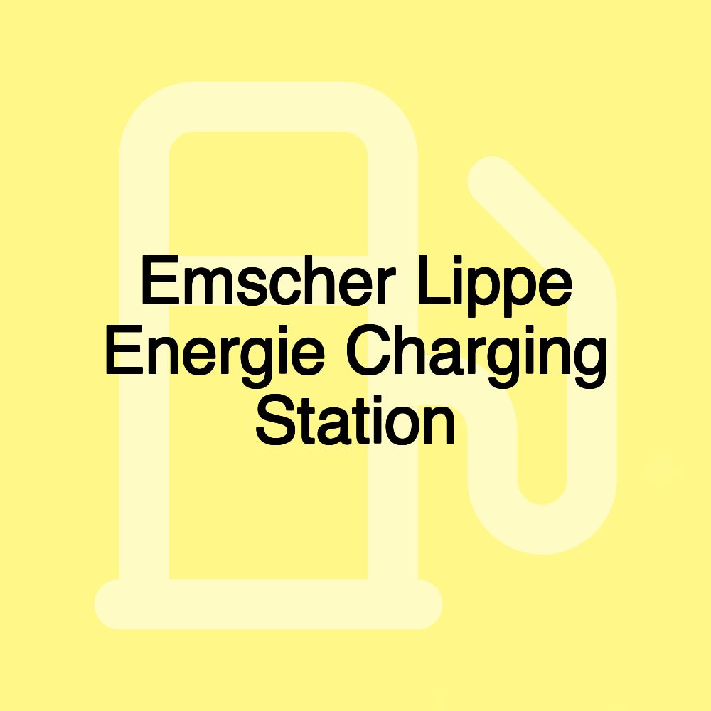 Emscher Lippe Energie Charging Station