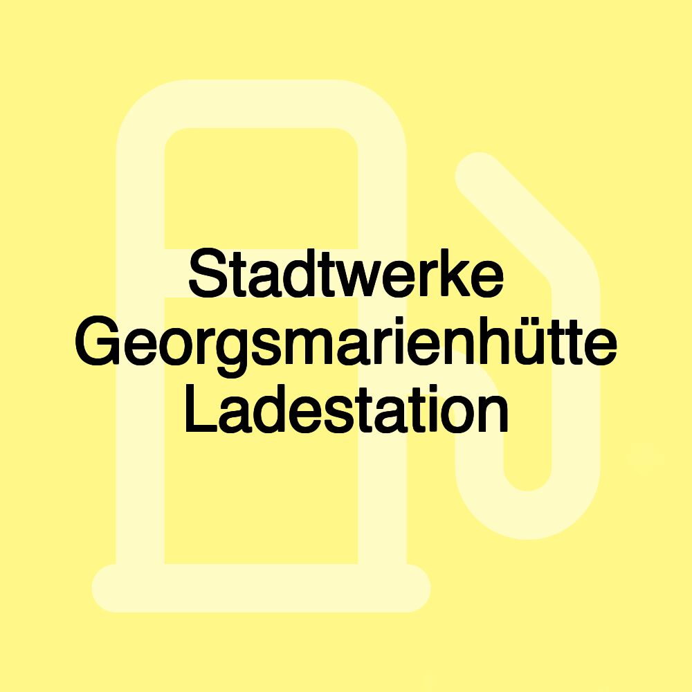 Stadtwerke Georgsmarienhütte Ladestation