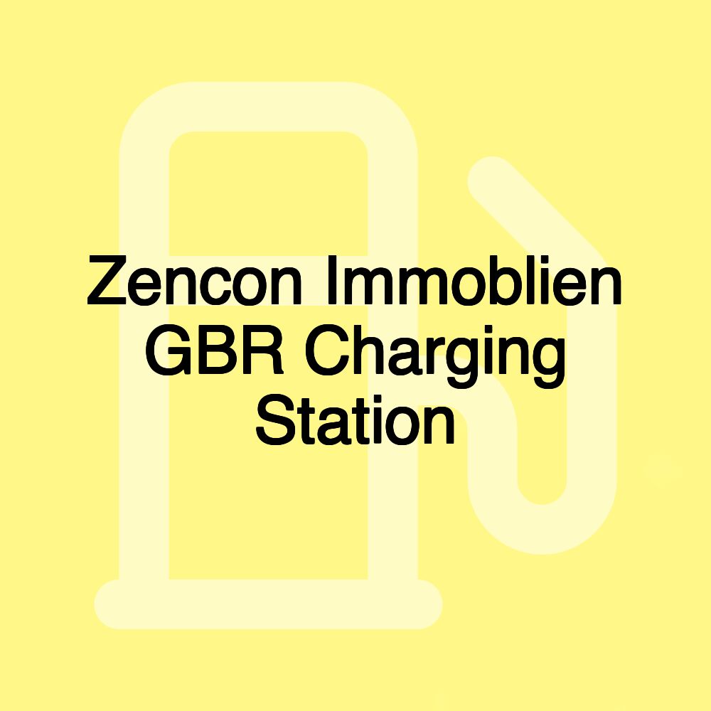 Zencon Immoblien GBR Charging Station