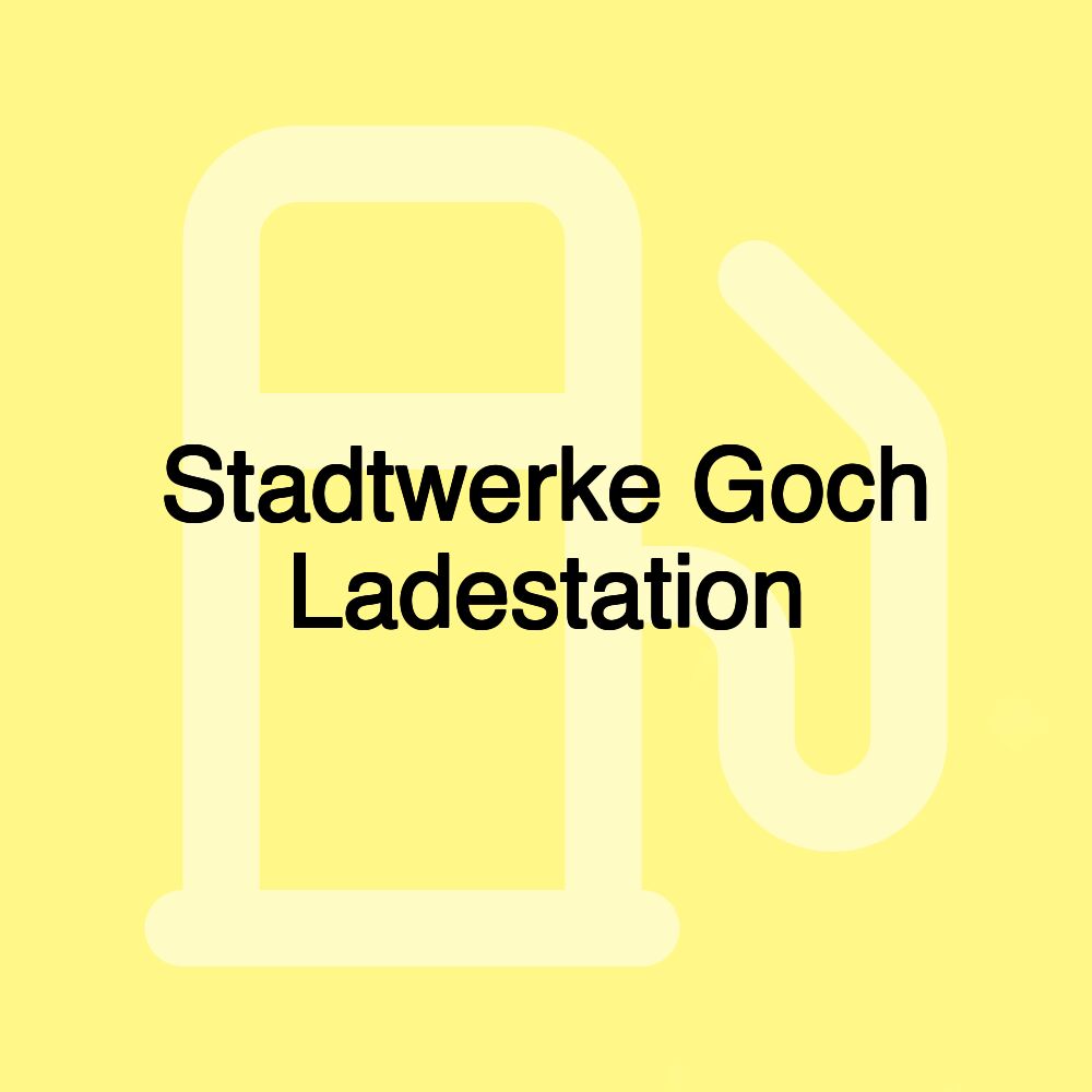 Stadtwerke Goch Ladestation