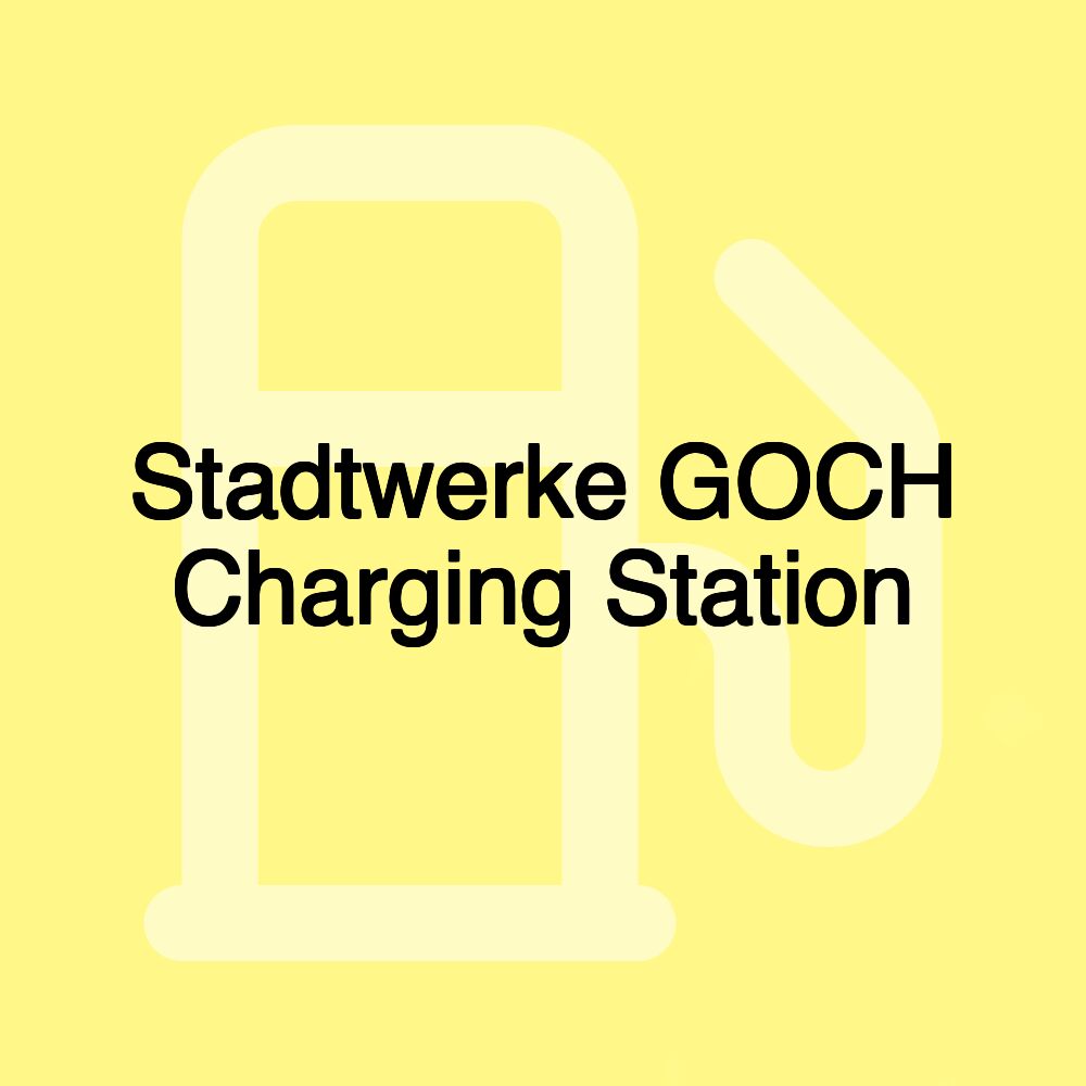 Stadtwerke GOCH Charging Station