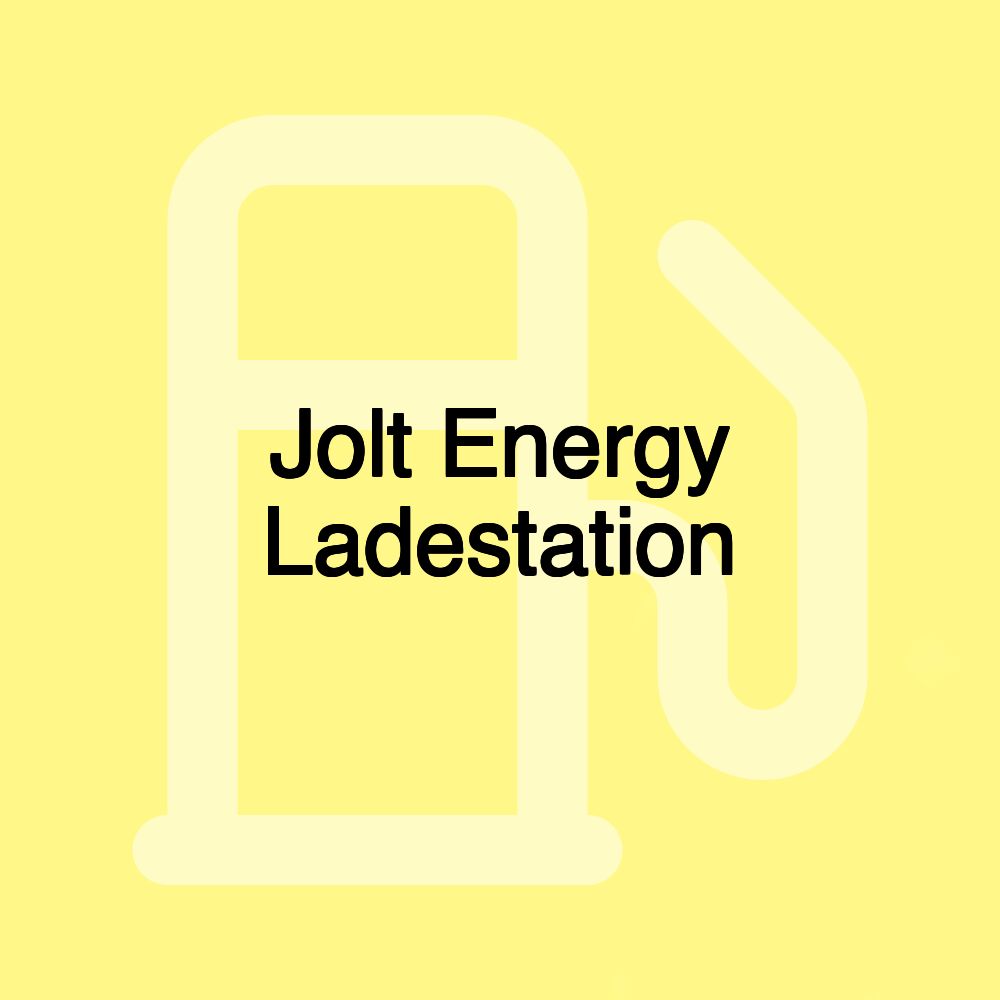 Jolt Energy Ladestation