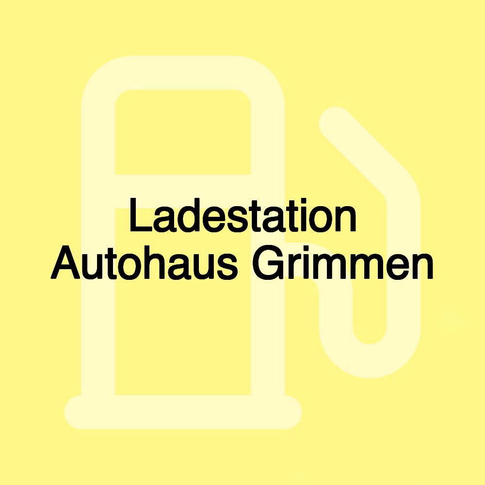 Ladestation Autohaus Grimmen