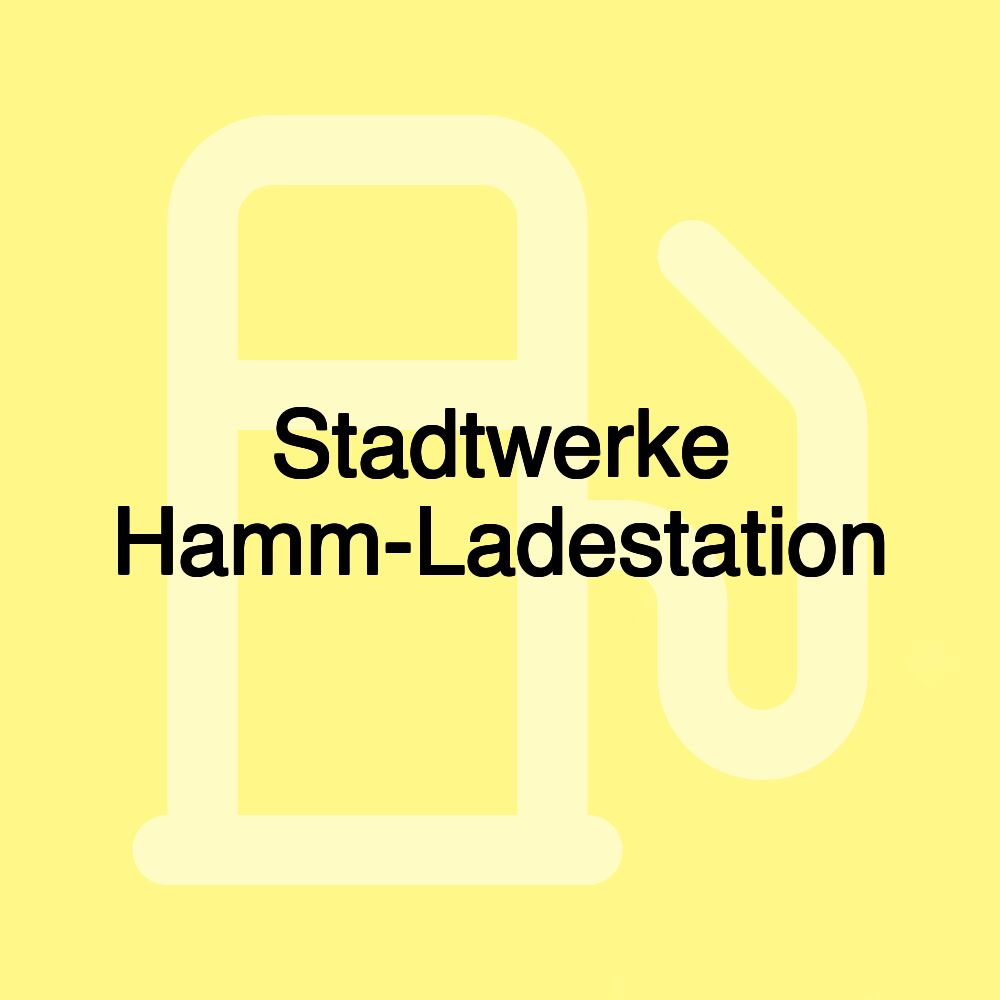 Stadtwerke Hamm-Ladestation