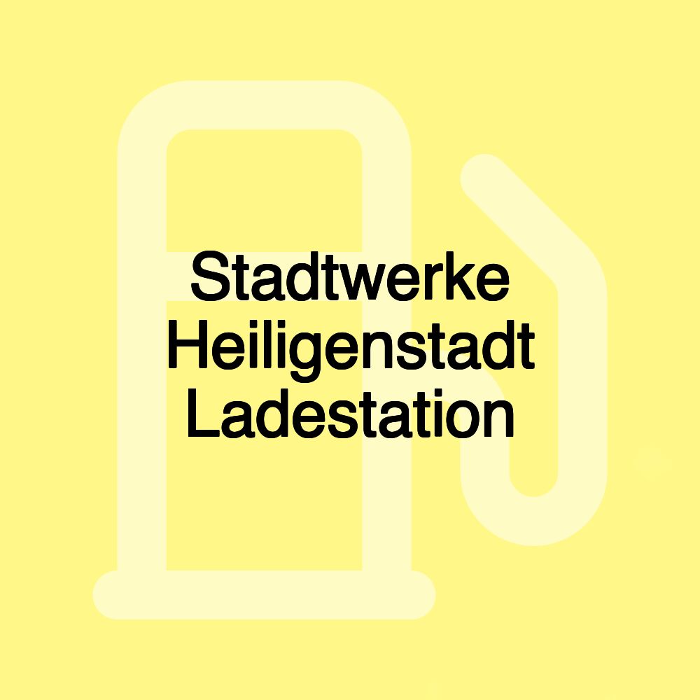 Stadtwerke Heiligenstadt Ladestation