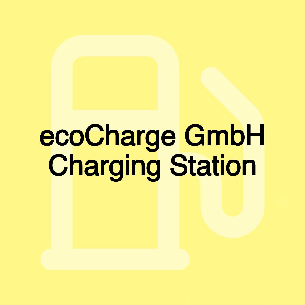 ecoCharge GmbH Charging Station