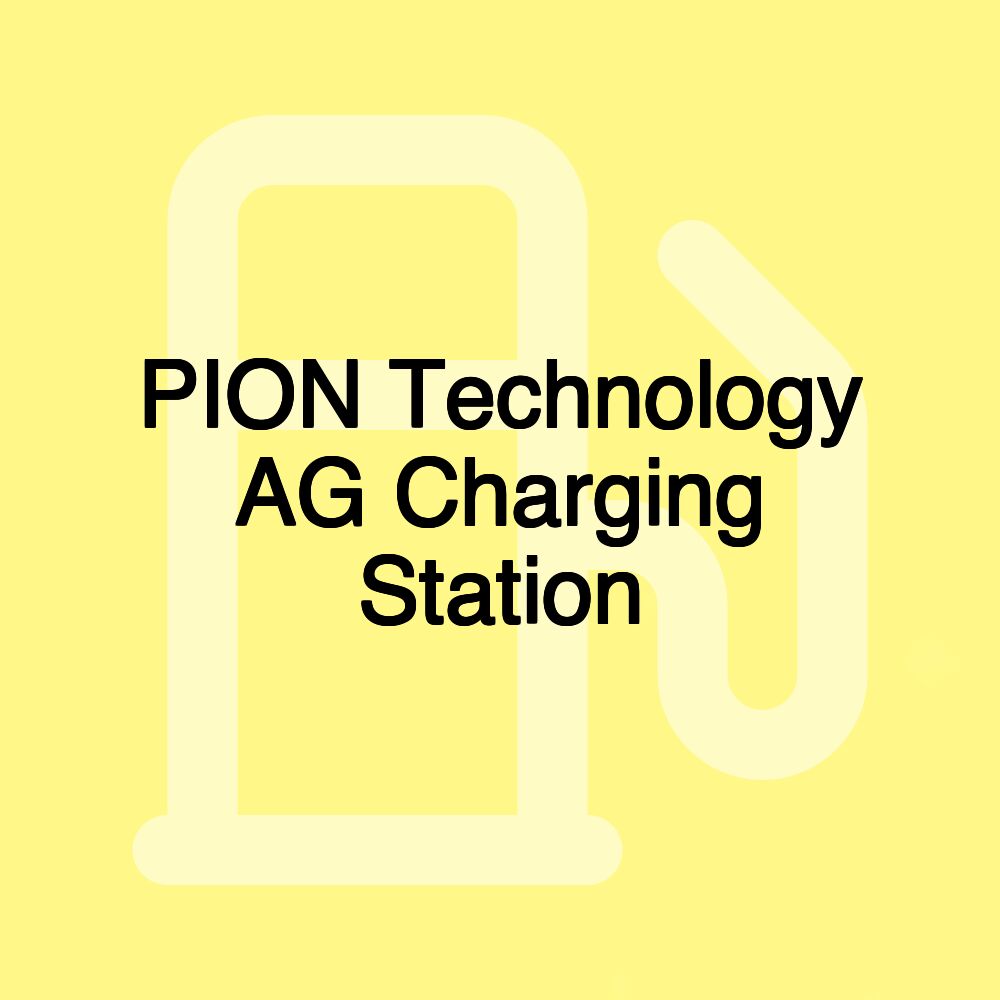 PION Technology AG Charging Station