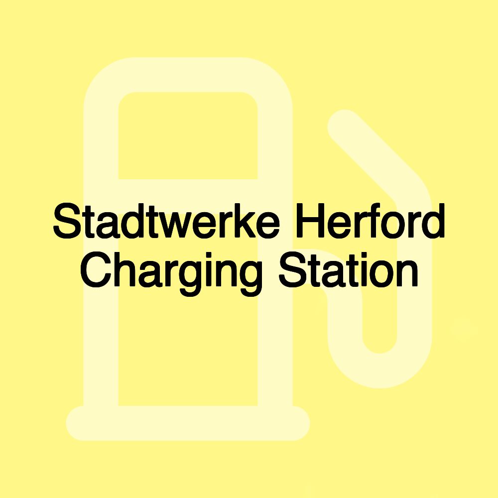 Stadtwerke Herford Charging Station