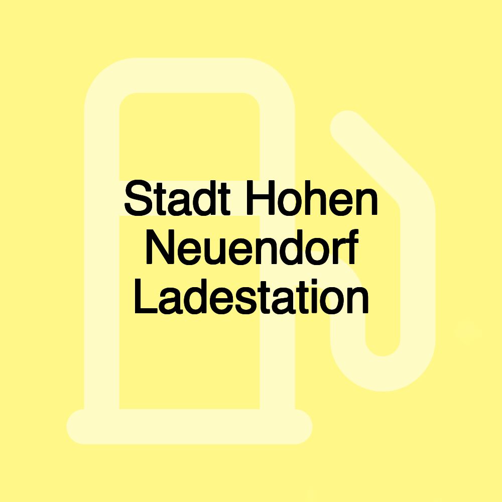 Stadt Hohen Neuendorf Ladestation