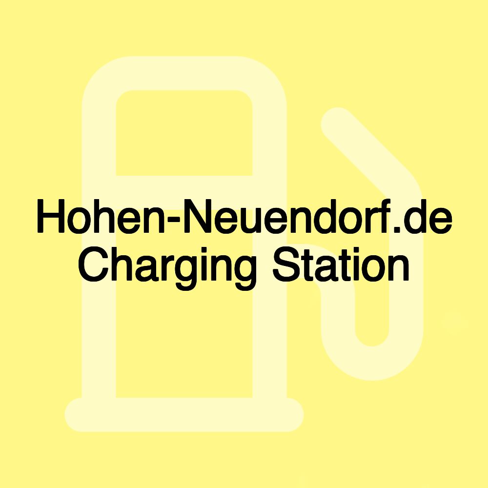 Hohen-Neuendorf.de Charging Station