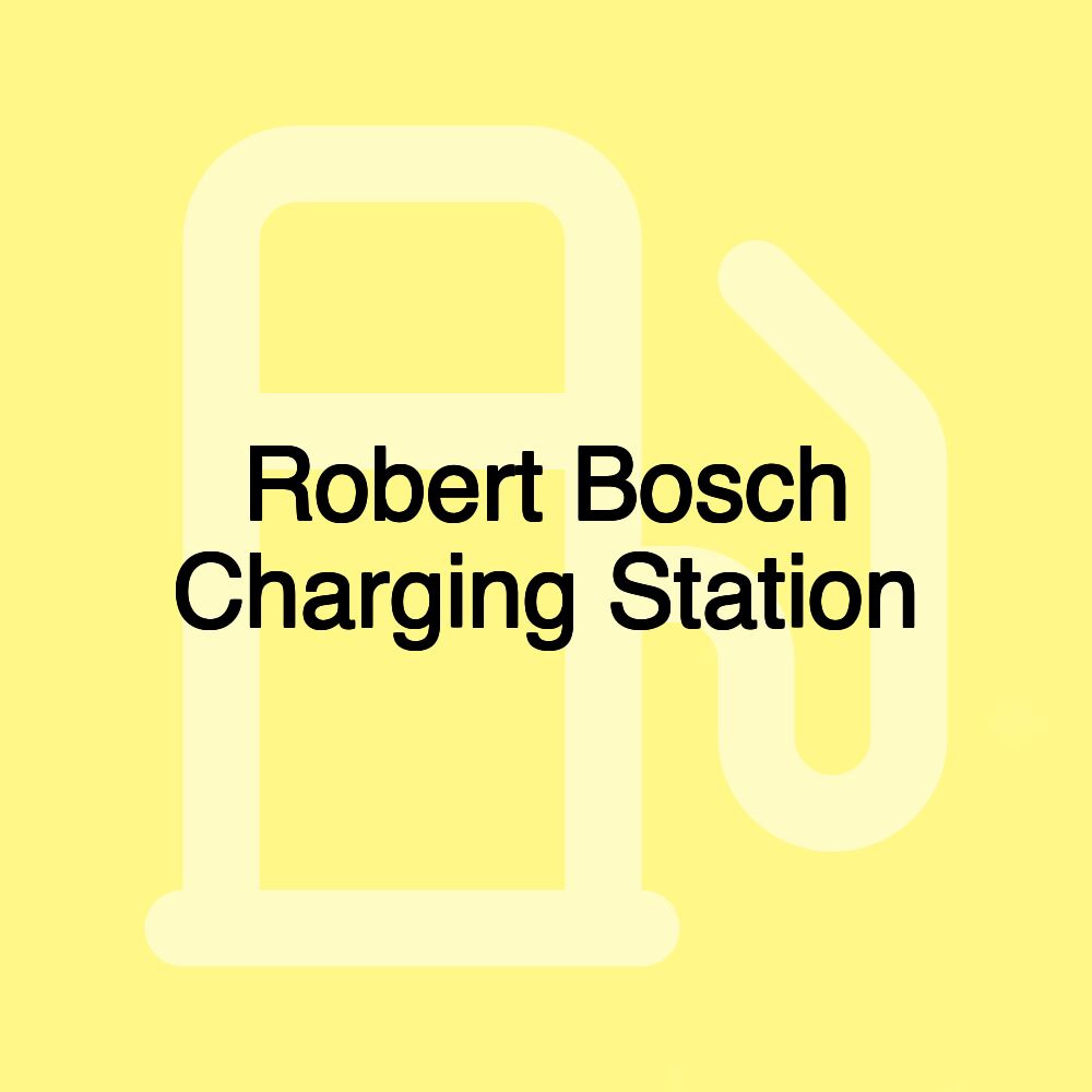 Robert Bosch Charging Station