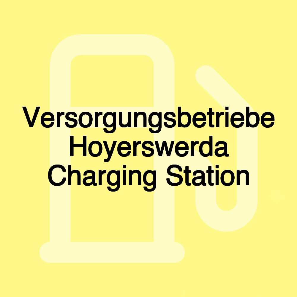 Versorgungsbetriebe Hoyerswerda Charging Station