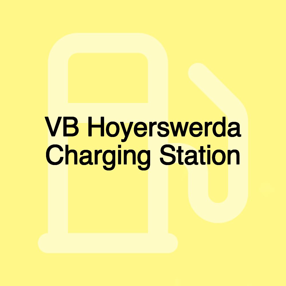 VB Hoyerswerda Charging Station