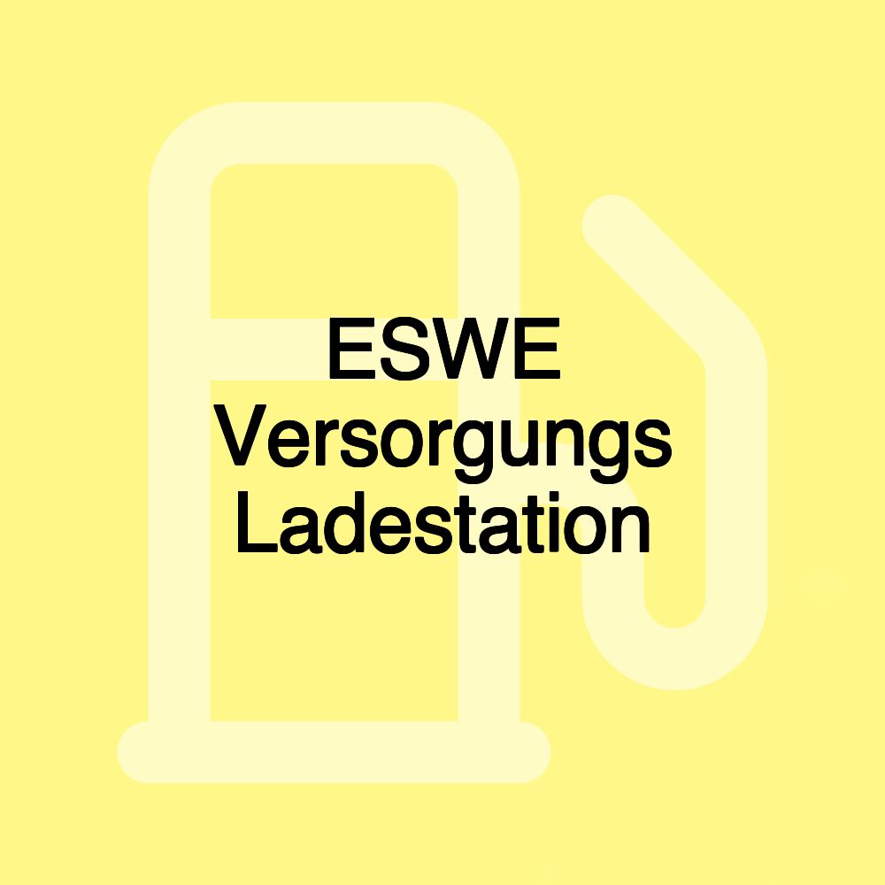 ESWE Versorgungs Ladestation