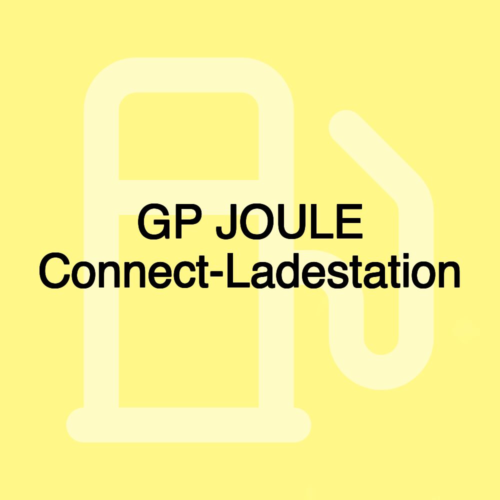 GP JOULE Connect-Ladestation