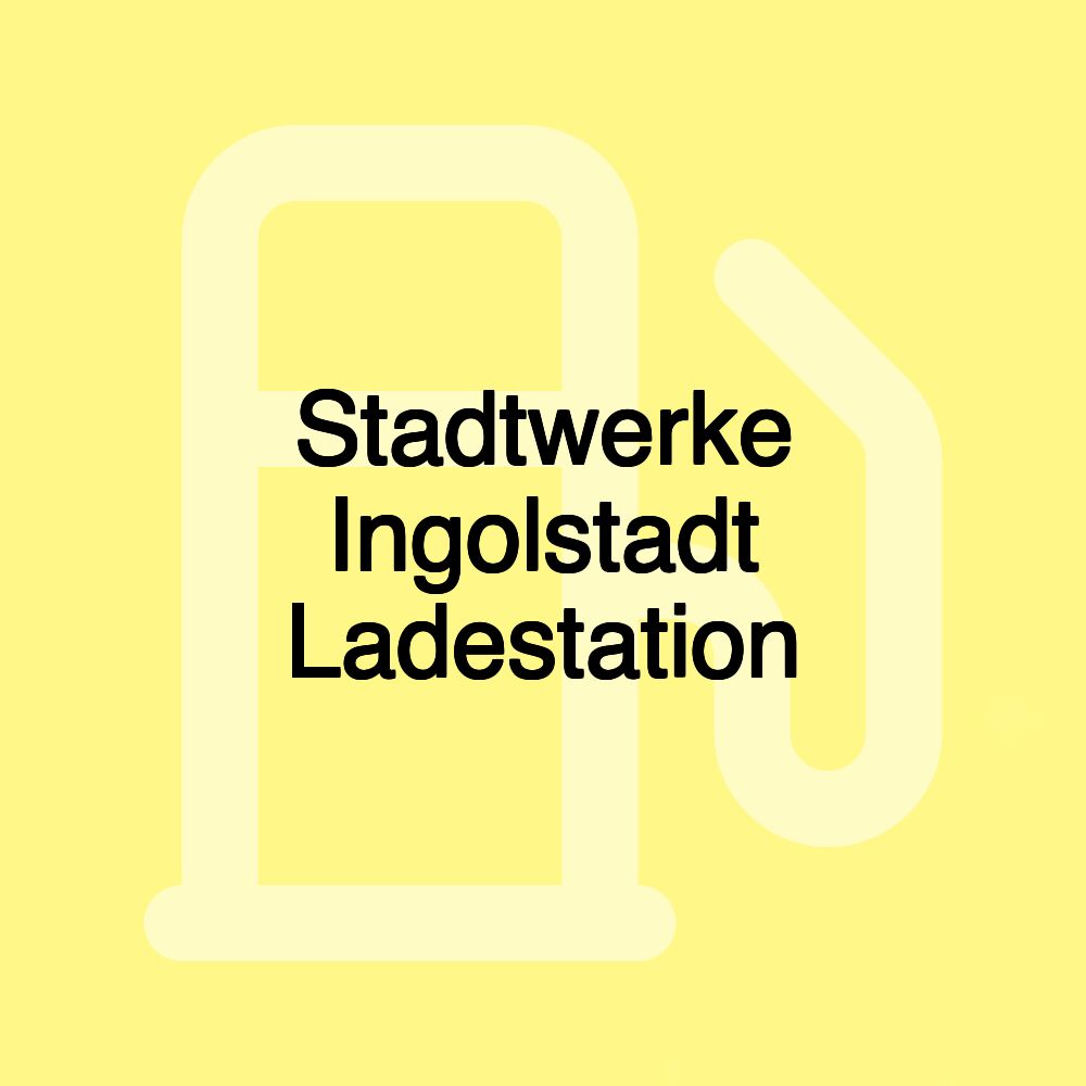 Stadtwerke Ingolstadt Ladestation