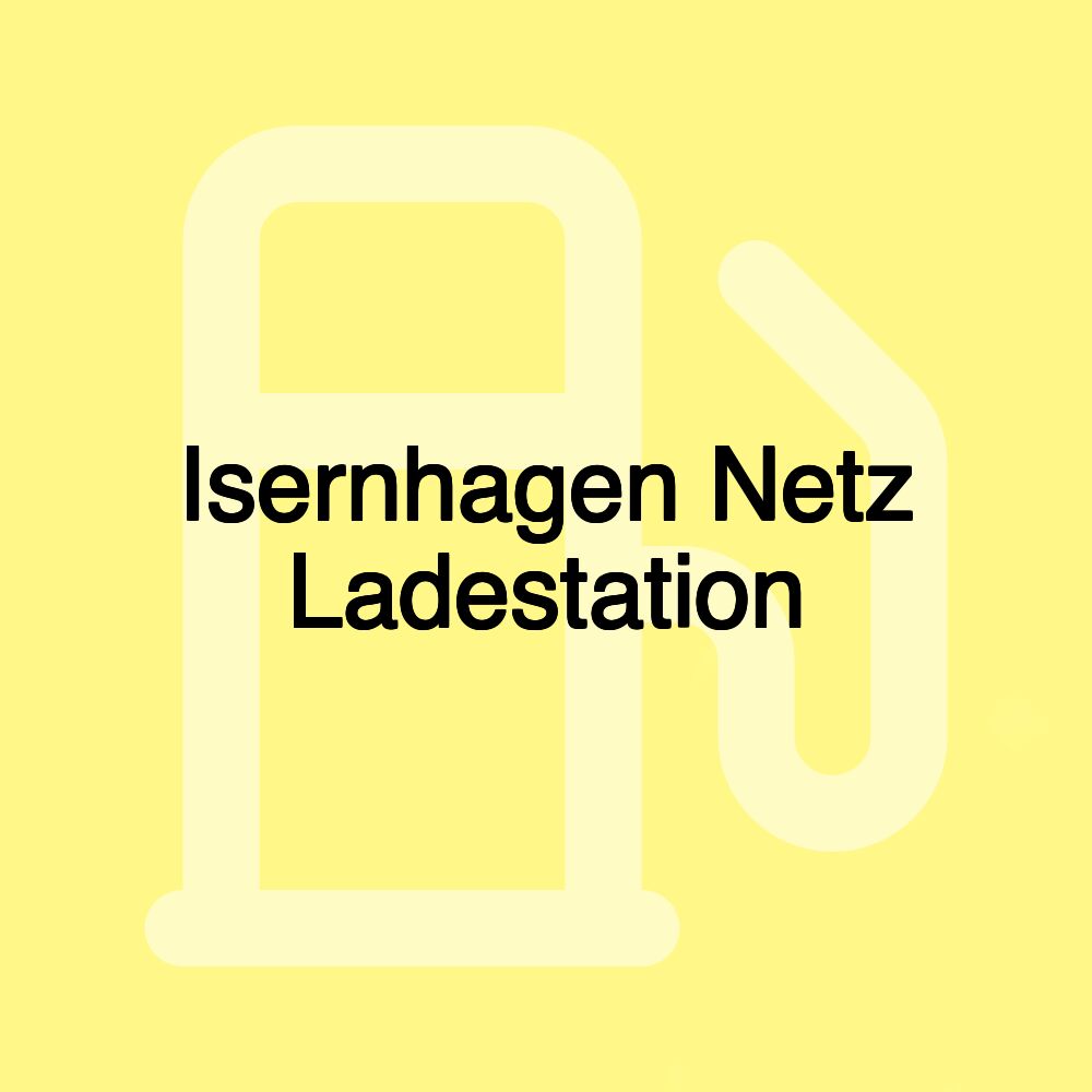 Isernhagen Netz Ladestation