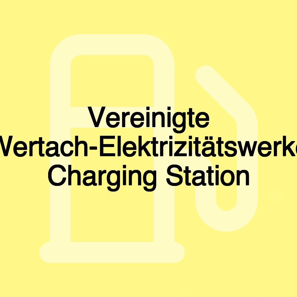 Vereinigte Wertach-Elektrizitätswerke Charging Station