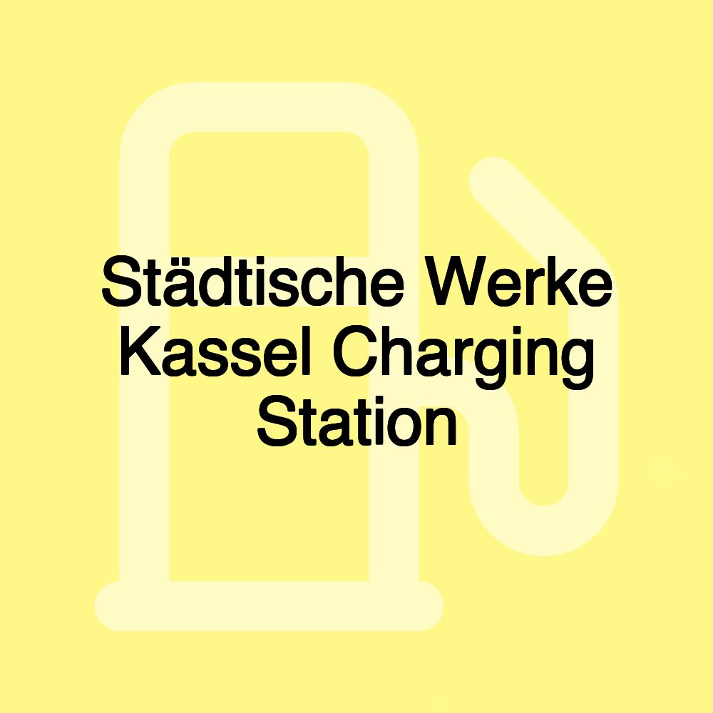 Städtische Werke Kassel Charging Station