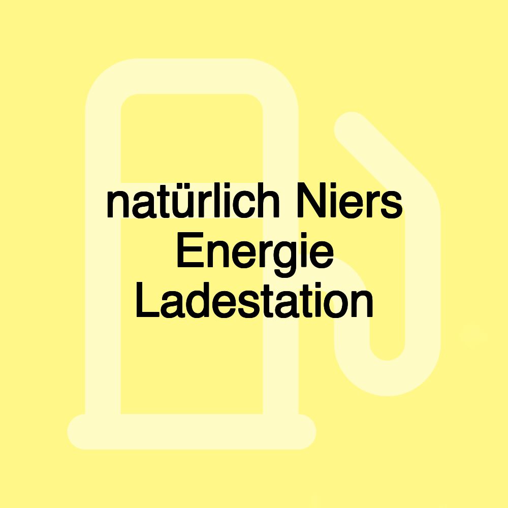 natürlich Niers Energie Ladestation