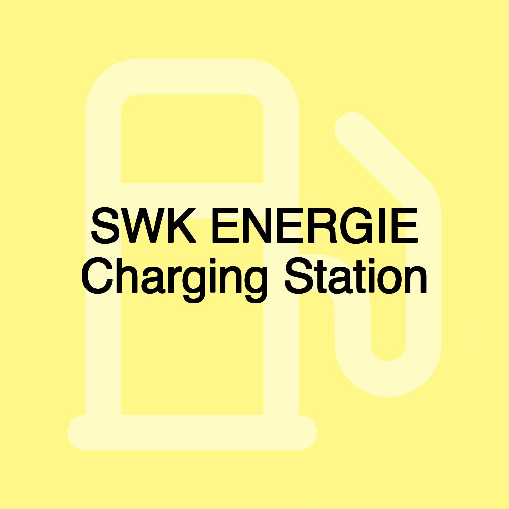 SWK ENERGIE Charging Station