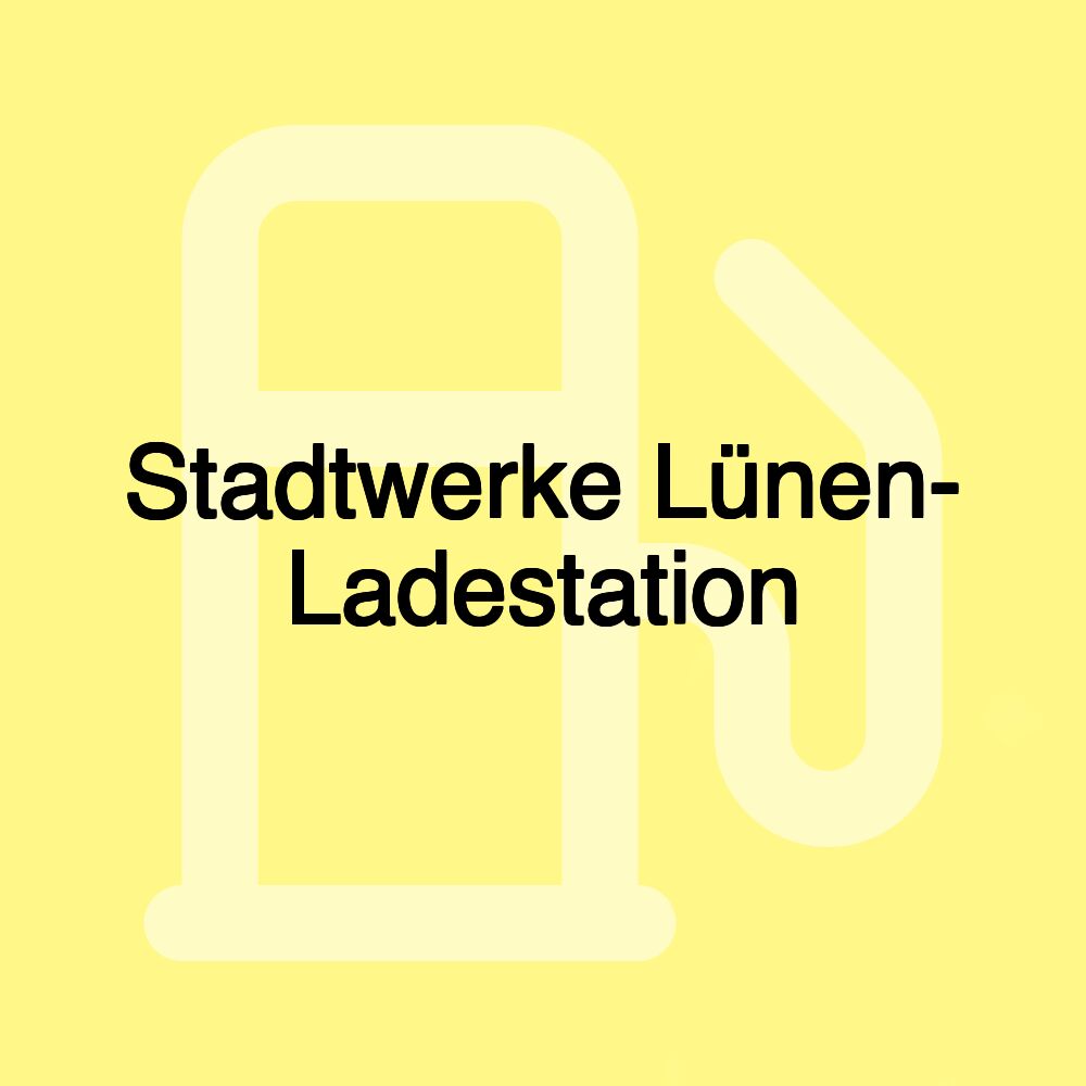 Stadtwerke Lünen- Ladestation