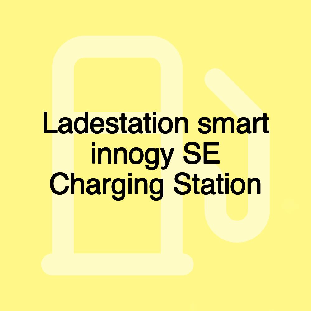 Ladestation smart innogy SE Charging Station