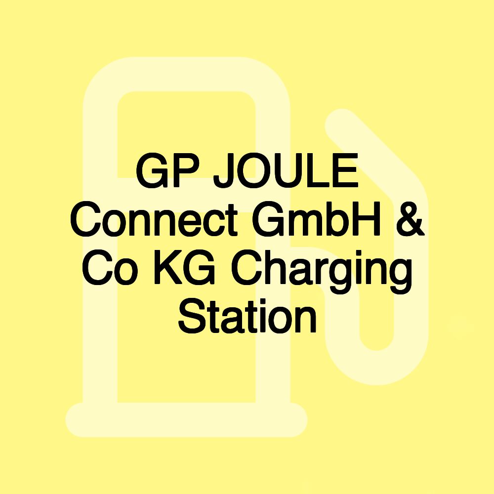 GP JOULE Connect GmbH & Co KG Charging Station