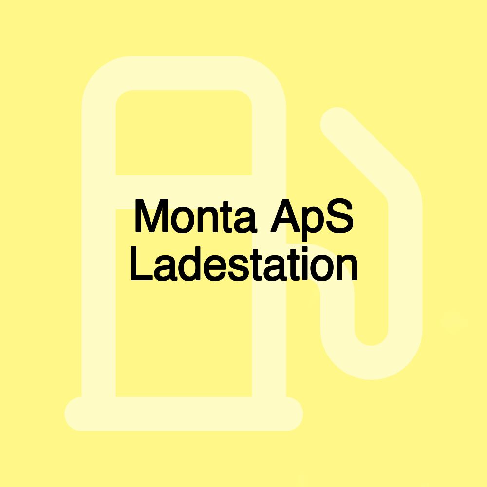 Monta ApS Ladestation