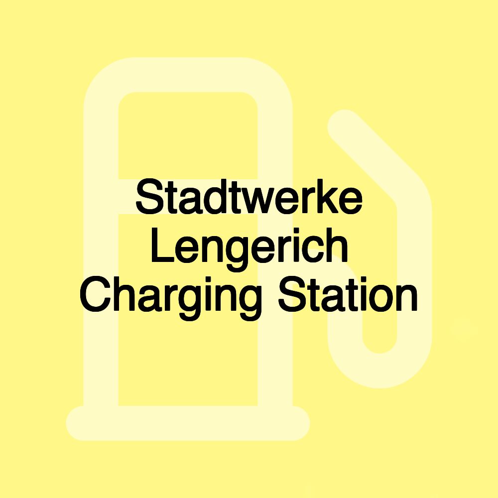 Stadtwerke Lengerich Charging Station