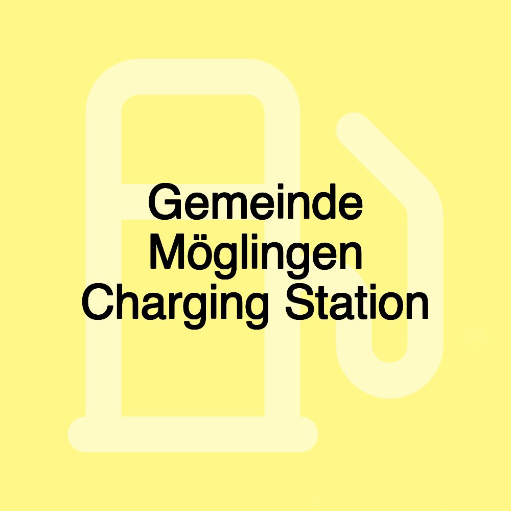 Gemeinde Möglingen Charging Station