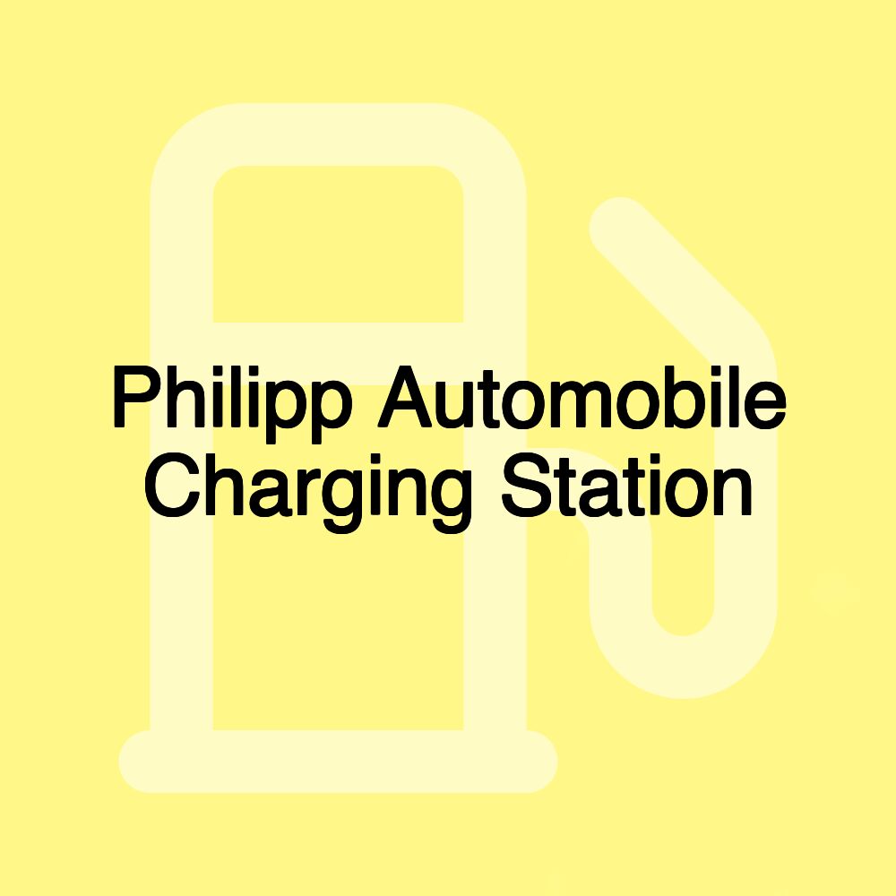 Philipp Automobile Charging Station