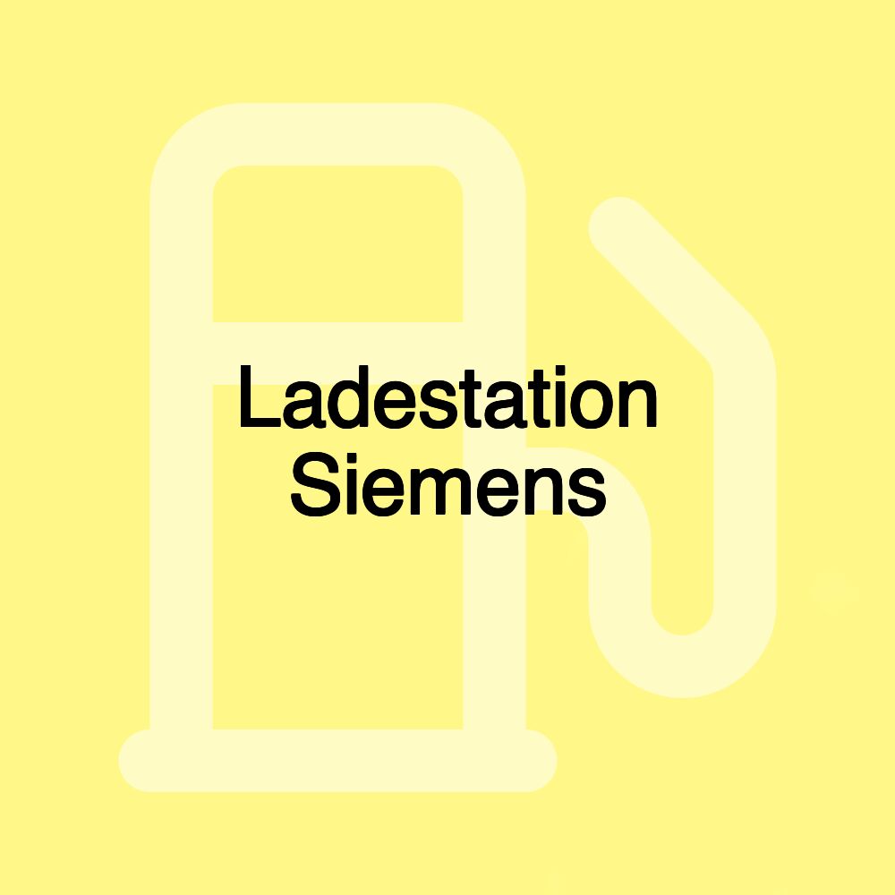 Ladestation Siemens